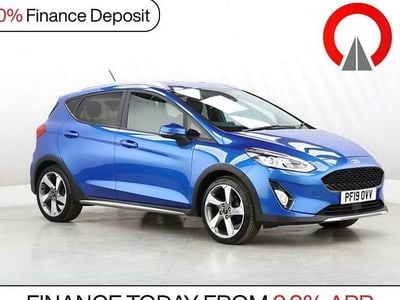 Used Ford Fiesta Active X 100 HP (73 kW) 2019 Blue Hatchback