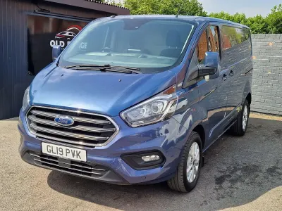 Used Ford Transit Custom Limited 130 HP (95 kW) 2019 Blue Van