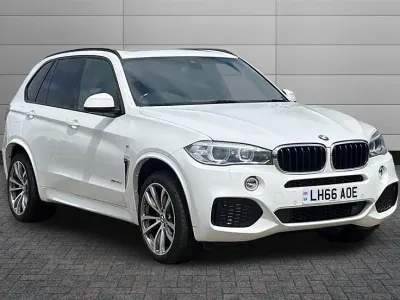 Used BMW X5 M Sport 258 HP (189 kW) 2016 White SUV