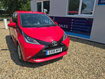 Used Toyota Aygo X-play 2018 Red Hatchback
