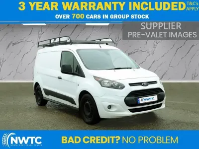 Begagnad Ford Transit Connect Trend 100 HK (73 kW) 2018 Vit Minibuss