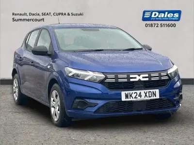 Used Dacia Sandero Essentiel 90 HP (66 kW) 2024 Blue Hatchback