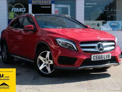Used Mercedes GLA220 AMG Line Premium Plus 168 HP (123 kW) 2015 Red SUV