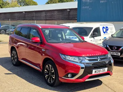 Used Mitsubishi Outlander P-HEV 2018 Red SUV