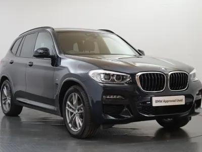 Used BMW X3 M Sport 187 HP (137 kW) 2021 Black SUV