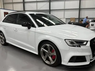Used Audi A3 Black Edition 2017 White Hatchback