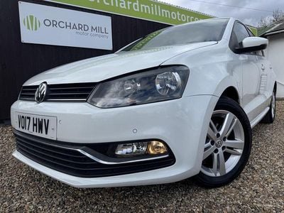 Used VW Polo Edition 90 HP (66 kW) 2017 White Hatchback
