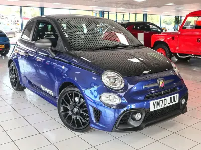 Used Abarth 595 70th Anniversary 165 HP (121 kW) 2020 Black/blue Hatchback