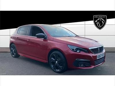 Red Used 2017 Peugeot 308 GT-line Hatchback | £7,688 (Fair price)