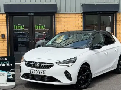 Used Vauxhall Corsa Elite 100 HP (73 kW) 2020 White Hatchback