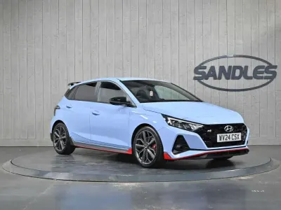 Used Hyundai i20 204 HP (150 kW) 2024 Blue Hatchback