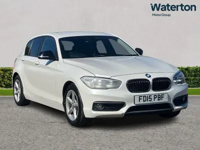 Used BMW 116 Efficient Dynamics 116 HP (85 kW) 2015 White Hatchback