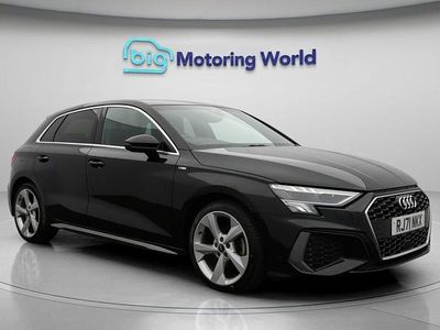 Used Audi A3 Sportback S-Line 110 HP (80 kW) 2021 Black Hatchback