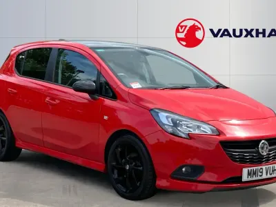 Used Vauxhall Corsa SRi 90 HP (66 kW) 2019 Red Hatchback