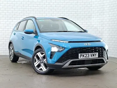Used Hyundai Bayon Premium 100 HP (73 kW) 2023 Blue SUV