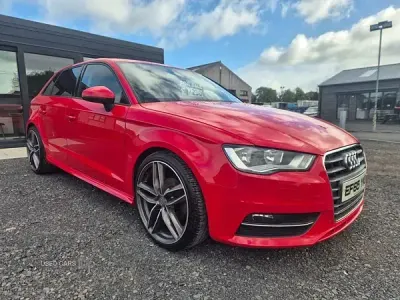 Used Audi A3 2016 Red Hatchback