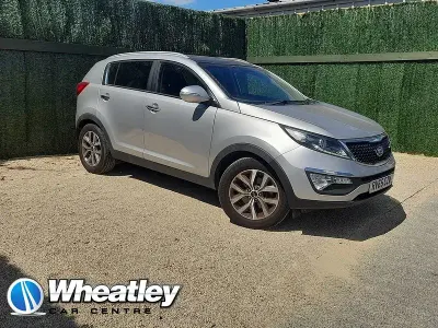 Used Kia Sportage 135 HP (99 kW) 2015 Silver SUV