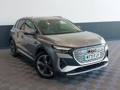 Used Audi Q4 e-tron S-Line 125 kW (170 HP) 2021 Grey SUV