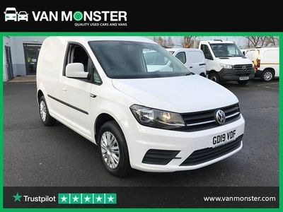 Usado VW Caddy Trendline 102 HP (75 kW) 2019 Branco Monovolume