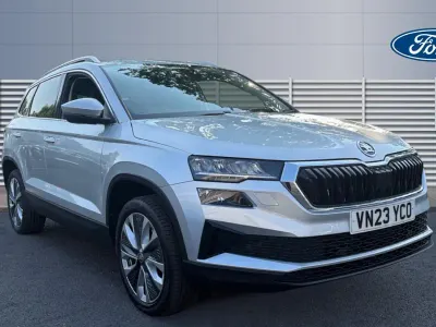 Used Skoda Karoq SE L 110 HP (80 kW) 2023 Silver SUV