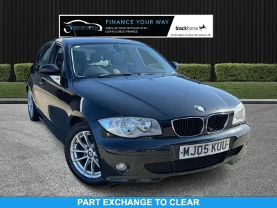 Used BMW 116 Sport Line 115 HP (84 kW) 2005 Black Hatchback