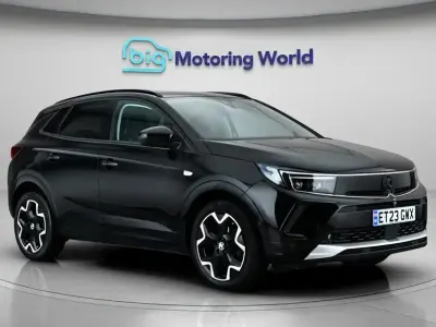 Used Vauxhall Grandland X Ultimate 130 HP (95 kW) 2023 Black SUV
