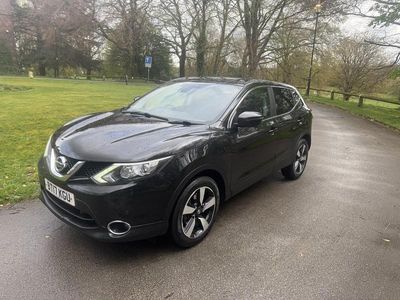 Used Nissan Qashqai N-Connecta 110 HP (80 kW) 2017 Black SUV