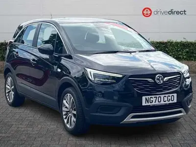 Used Vauxhall Crossland X S 102 HP (75 kW) 2021 Black SUV
