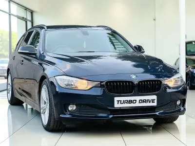 Used BMW 320 Efficient Dynamics 160 HP (117 kW) 2013 Blue Estate