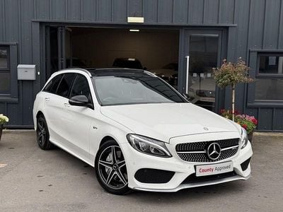 White Used 2016 Mercedes C43 AMG Premium Estate | £23,490 (A bit pricey)
