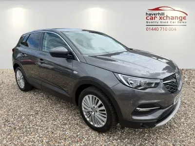 Used Vauxhall Grandland X Sport 120 HP (88 kW) 2018 Grey SUV