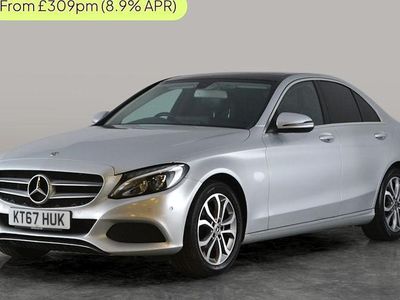 Silver Used 2017 Mercedes C200 Premium Sedan | £12,110 (Fair price)