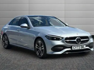 Used Mercedes C220 Exclusive Luxury 217 HP (159 kW) 2023 Hightech silver Sedan