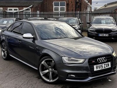 used Audi A4 S4 (2015/15)S4 Quattro Saloon Black Edition 4d S Tronic