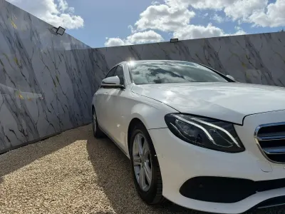 Used Mercedes E220 SE 2017 White Sedan