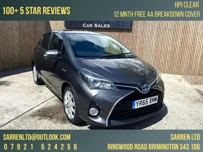 Used Toyota Yaris Sport 101 HP (74 kW) 2015 Grey Hatchback
