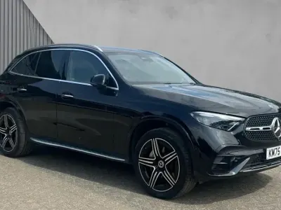 Used Mercedes GLC300e AMG line 313 HP (230 kW) 2025 Obsidian black metallic SUV