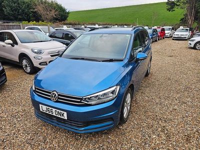 Blue Used 2025 VW Touran SEL MPV | £13,495