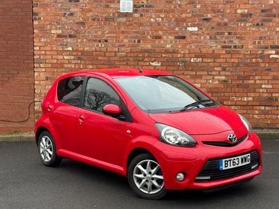 Red Used 2013 Toyota Aygo Hatchback | £2,995 (Good price)