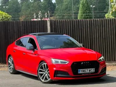 Used Audi S5 Sportback Comfort 354 HP (260 kW) 2018 Red Hatchback
