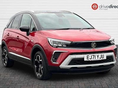 Used Vauxhall Crossland Ultimate 130 HP (95 kW) 2022 Red SUV