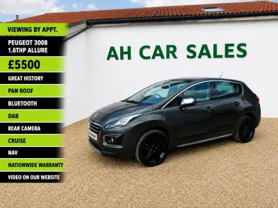 Used Peugeot 3008 Allure 156 HP (114 kW) 2015 Grey Estate