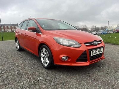 Used Ford Focus Zetec 2012 Red Estate