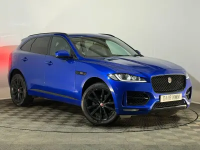 Używany Jaguar F-Pace R-Sport 180 KM (132 kW) 2018 Niebieski SUV