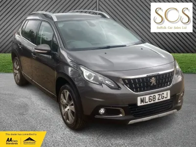 Käytetty Peugeot 2008 Allure 2018 Harmaa Katumaasturi