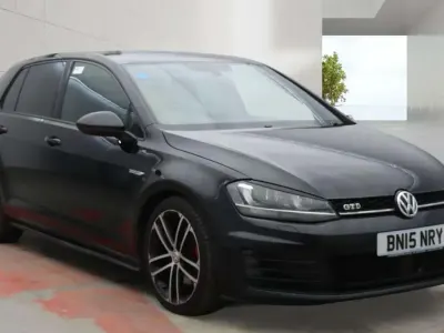 Used VW Golf VII GTD 2015 Black Hatchback