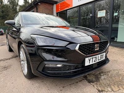 Used Seat Leon SE Dynamic 130 HP (95 kW) 2021 Black Hatchback
