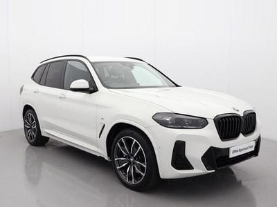 White Used 2023 BMW X3 M Sport SUV | £40,490 (Fair price)