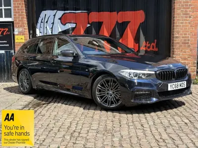 Used BMW 520 M Sport 184 HP (135 kW) 2019 Black Estate