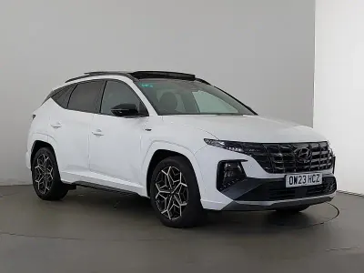 Używany Hyundai Tucson N Line 180 KM (132 kW) 2023 Biały SUV